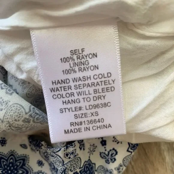 LULUS paisley dress - Picture 3 of 5